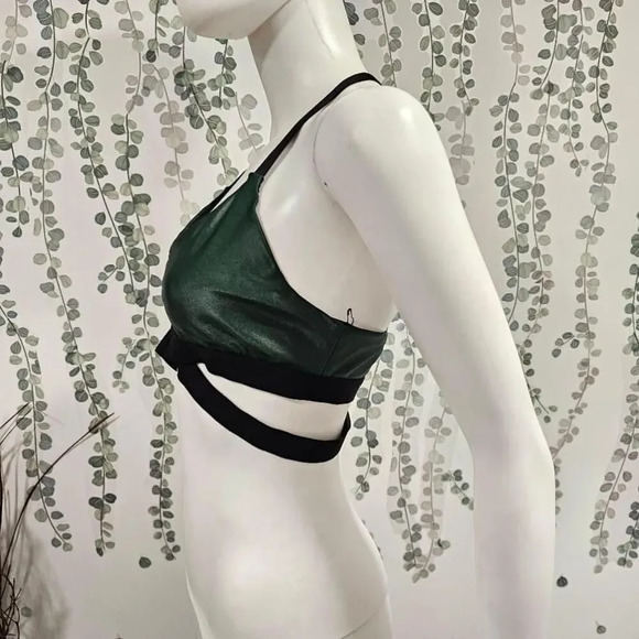 Koral Advanced Infinity Versatility Bra Sz M Green - Picture 4 of 9